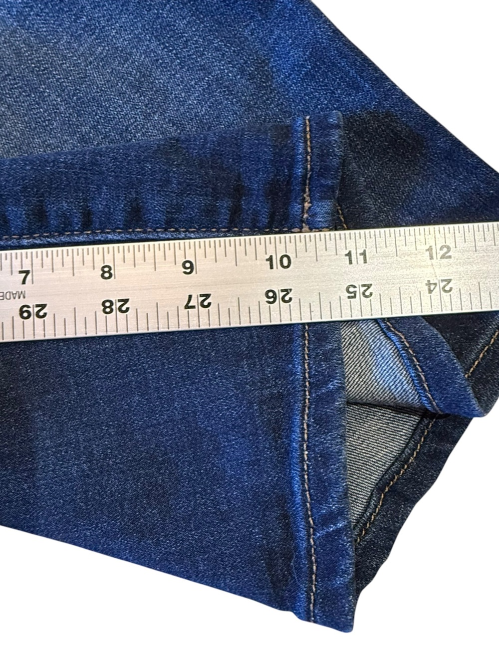 Lucky Brand Womens 12/31 Blue Denim Jean Bermuda Shorts - Picture 6 of 9